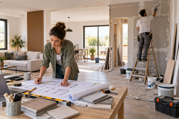Obra en vivienda